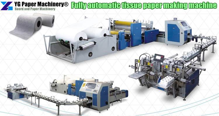 Fully automatic tissue paper making machine price