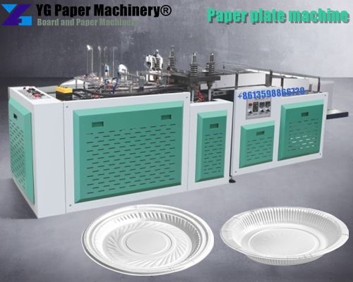 machine for making paper plates