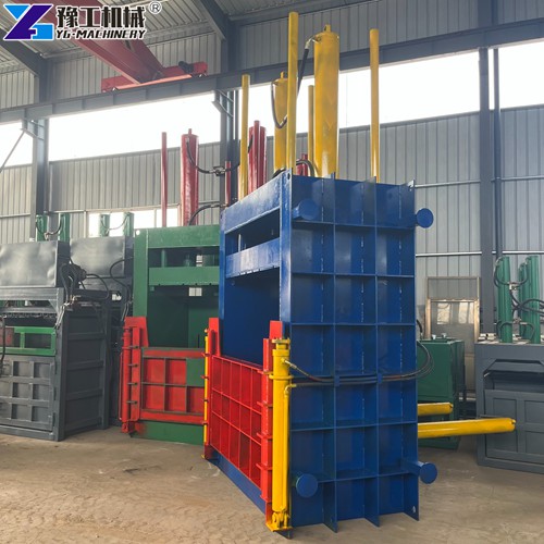 hydraulic baling press machine for waste paper